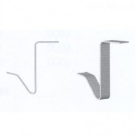 Lot de 50 racines carré pour lame PVC 61