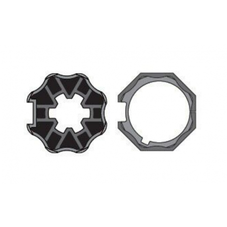 Kit adaptations OCTO.40 décentré pour moteur Somfy et SIMU
