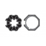 Kit adaptations OCTO.40 décentré pour moteur Somfy et SIMU