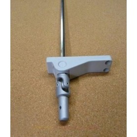 Sortie caisson mâle 12 X C6 gris L300 45deg Geiger