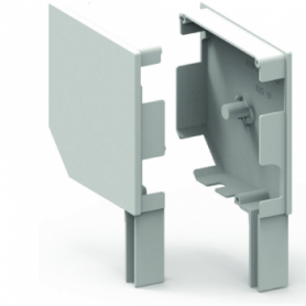 Consoles 180 pans coupés 45° gris anthracite