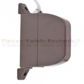 Enrouleur ALUTOILE S14 marron