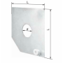 Paire Contre plaques D85 L250 Acier