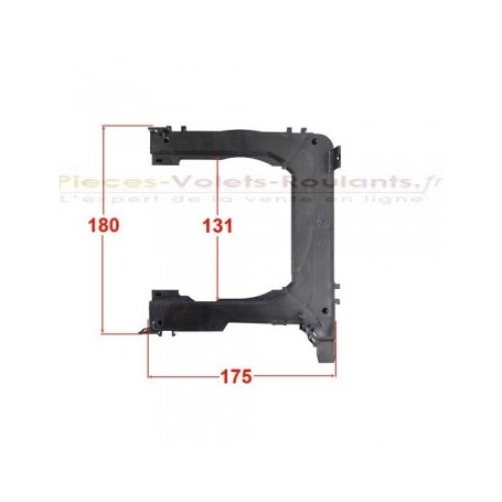Console Alphacan 200 - côté gauche