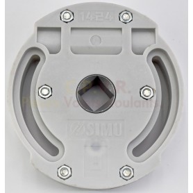 Treuil S1424 6P7 C16 1/8 FDC SIMU pour volet roulant de face