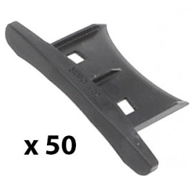 Lot de 50 clips/bouchons pour lames alu 42R et 42RS