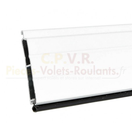 Pack De 5 Tabliers Pour Volet Roulant Alu Blanc – Largeur 950mm, Hauteur 2300mm – Fixations Incluses