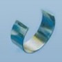 Lot de 5 clips toile pour tube 70 mm