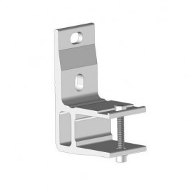 Support monobloc mural pour tube 40 mm