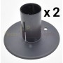 Kit motorisation 2400mm pour coffre jumelé de volet roulant de type OXXO