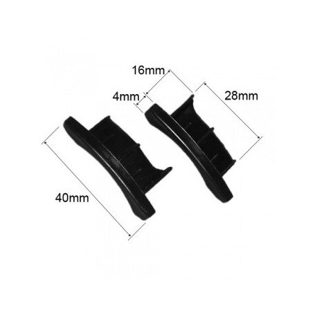 Lot de 10 paires de bouchons pour lame alu 37R