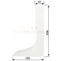 Rehausse support plafond pour support CM056501 de profil
