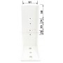 Rehausse support plafond pour support CM056501 6T de face