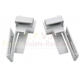 Paire tulipes pour volet roulant traditionnel lames de 50 mm