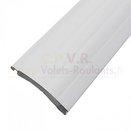 Lames 45x9 Alu non-ajourées sur mesure pour volet roulant