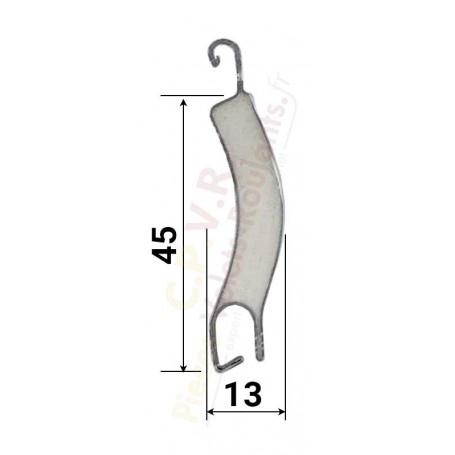 Lames 45X13 ALU DP413 BUBENDORFF sur mesure pour volet roulant