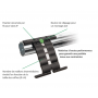 Descriptif 1 Verrou automatique 2 maillon pour tube ZF