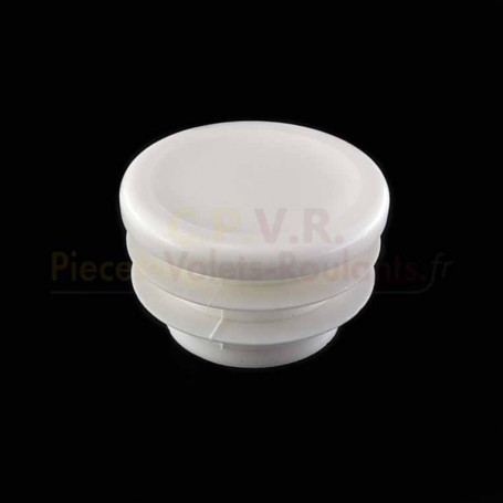 Paire bouchons tube D50 blanc V2