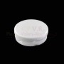 Paire bouchons tube D45 blanc
