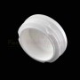 Paire bouchons tube D45 blanc vue arrière