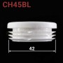 Cotation Paire bouchons tube D45 blanc