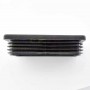 Cotation Paire bouchons tube rectangulaire 40x80 NOIR