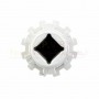 Manchon D12 carré de 10 mm pour flasque embout BVR F5023 de dessus