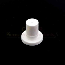 Cale anti-bruit blanche pour embout avec téton D12 mm