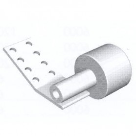 paire de rouleaux de guidage pour porte de garage enroulable