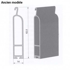 Cotation anciennes Lames finale 55x14 Alu sur mesure pour volet roulant