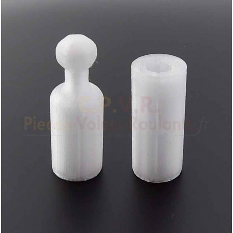 Embout de réparation 6.7 et raccord 6.7 tige hexagonale commande moteur SOMFY
