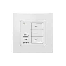 Emetteur mural 1 canal SELVE Ivéo Wall Send blanc signal