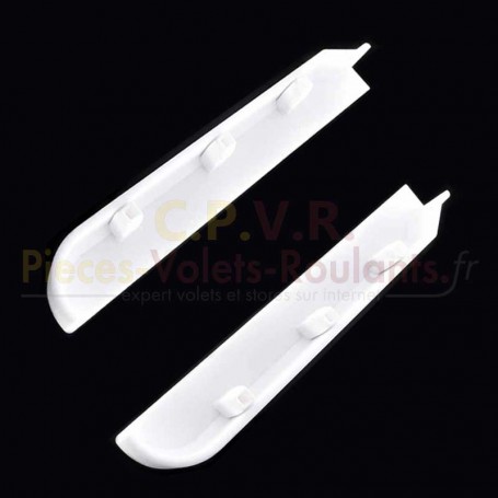 Paire Embout de trappe PVC