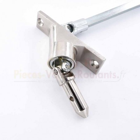 Sortie caisson étroite D12 X C8 gris L300 90deg Geiger