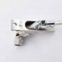 Sortie caisson étroite D12F X 6P7 désaxé gris L300 90deg Geiger de dessous