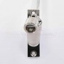 Sortie caisson étroite D12F X 6P7 désaxé gris L300 90deg Geiger de dessus