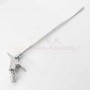 Sortie caisson étroite D12F X 6P7 désaxé gris L300 90deg Geiger entier
