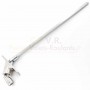 Sortie caisson étroite D12F X C8 désaxé gris L300 90deg Geiger entier