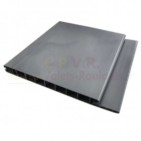 Sous face 198 X 18 en PVC avec couvre joint intégré