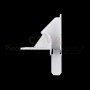 Tulipe droite pour lames de 8 et coulisse 45x22 avant