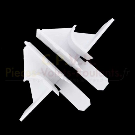 Paire Tulipes pour lames de 8 et coulisse 45x22