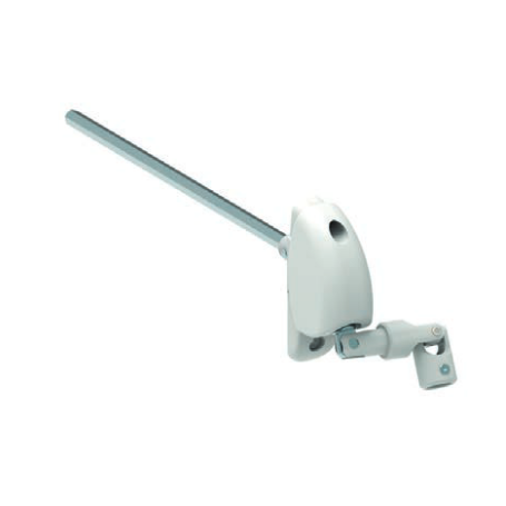 Sortie caisson déportée D12 X 6P7 marron lg 200 mm