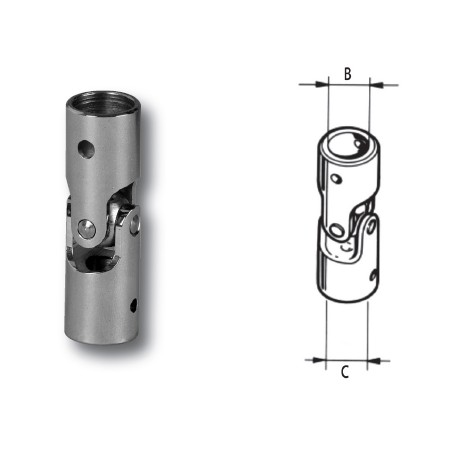 Genouillère Ø10 x Ø14