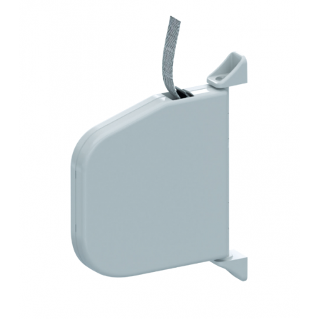 Enrouleur OPEN'ROLL blanc sangle de 14 mm lg 5,5 m