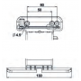 Attache rigide II 2 maillons