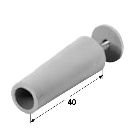 Butée 40 mm grise