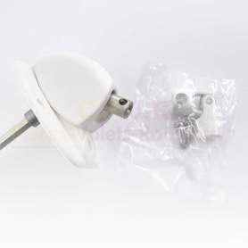 Sortie caisson D12 X 6P7 120 blanche large L355