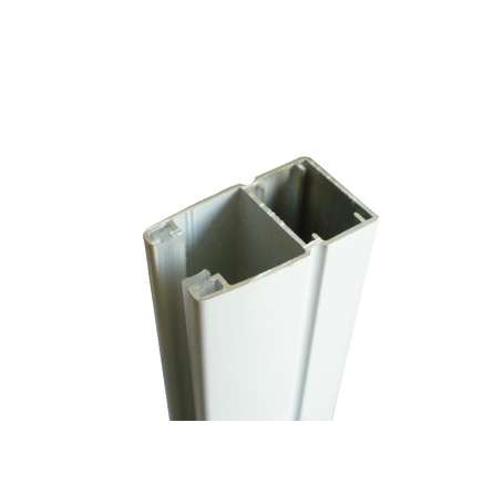 Paire coulisses XS blanc 100 lg 2095 mm (sur commande)