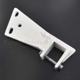 Support pour monobloc série 100 tube de 40 mm blanc 262x96