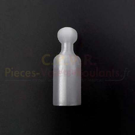 Embout de réparation 7.2 tige hexagonale commande moteur SOMFY de dessus